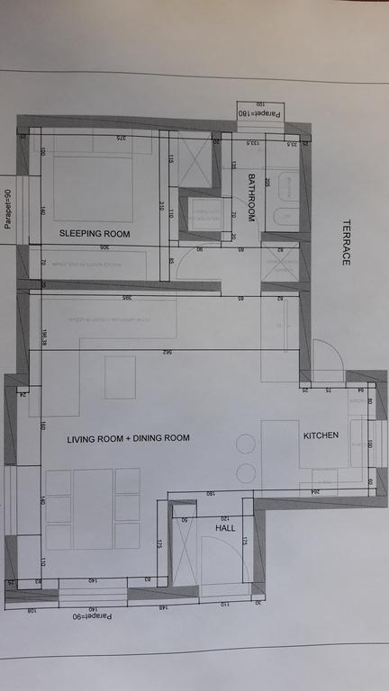 Apartment Lebedina Каштела Экстерьер фото